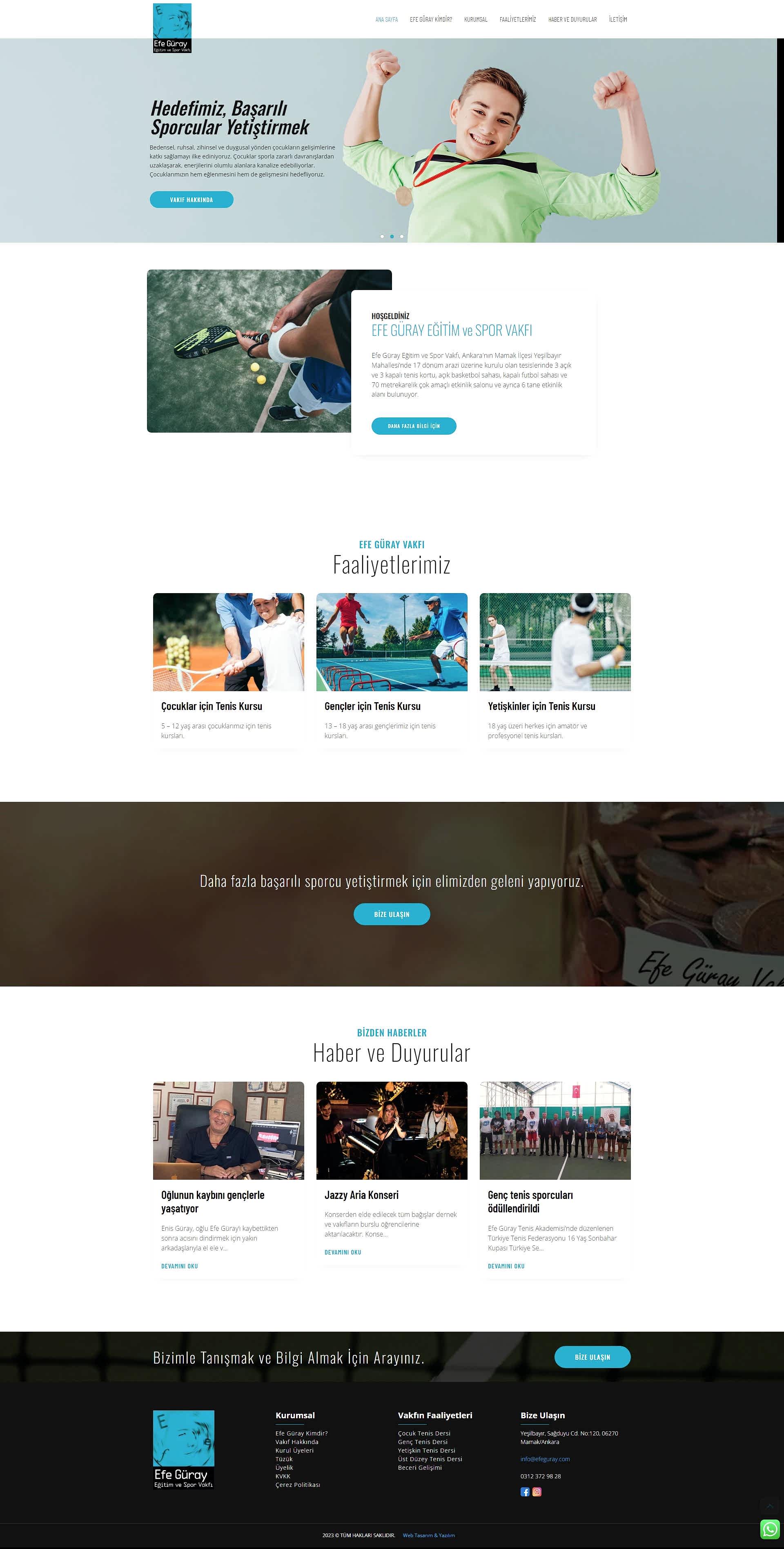 Efe Güray Eğitim ve Spor Vakfı 211