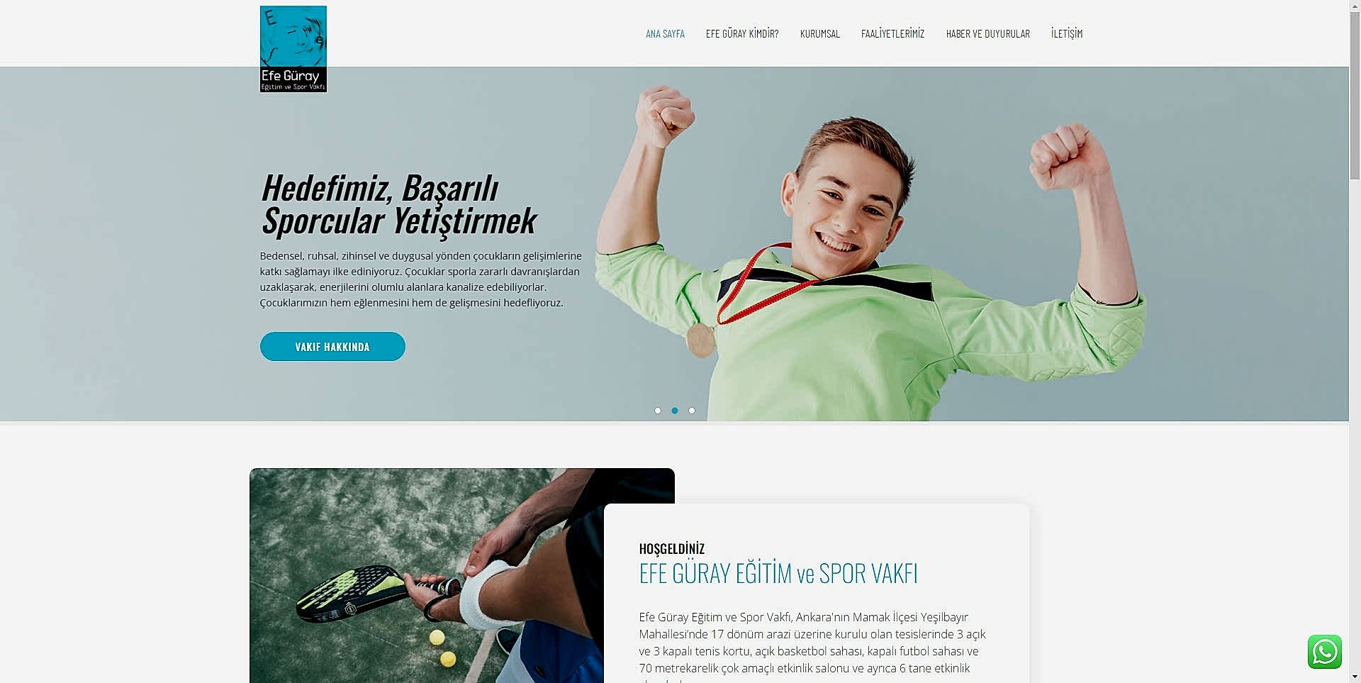 Efe Güray Eğitim ve Spor Vakfı 210